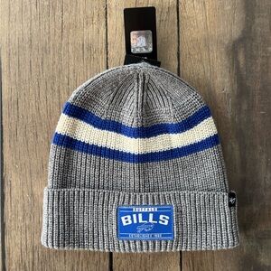 ‘47 Brand New Mens Buffalo Bills Penobscot Cuff Knit Beanie